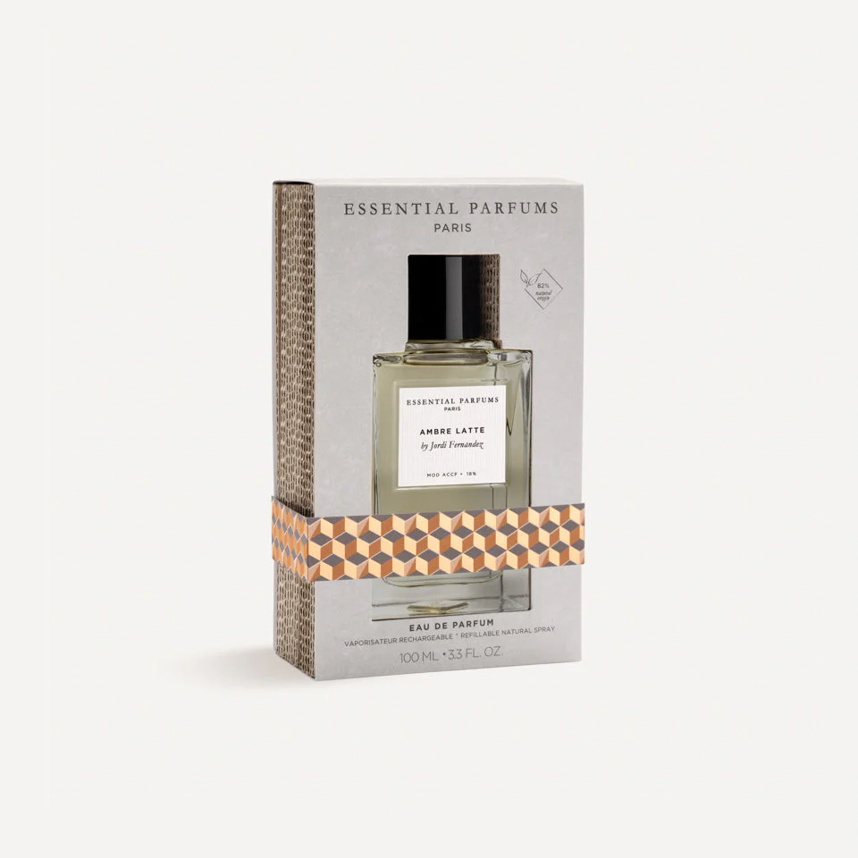 Ambre Latte - Eau de Parfum Vaporisateur Rechargeable 100 ML - Image 3